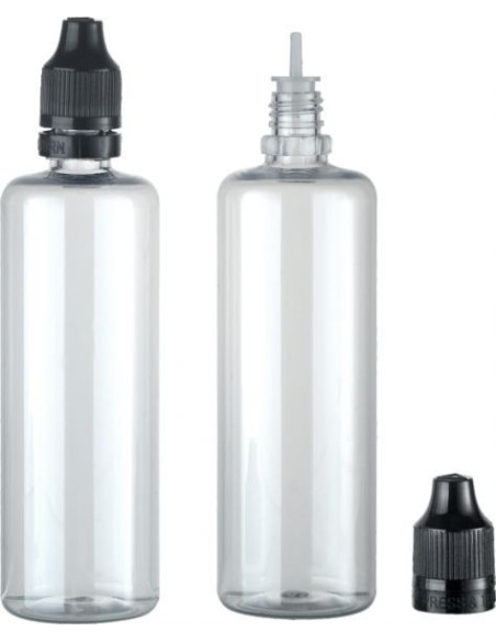 100ml plastik flaske
