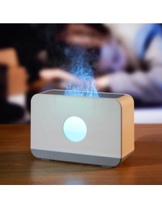 Flamme Diﬀuser - Hvid