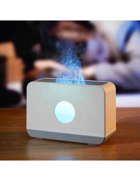 Flamme Diﬀuser - Hvid