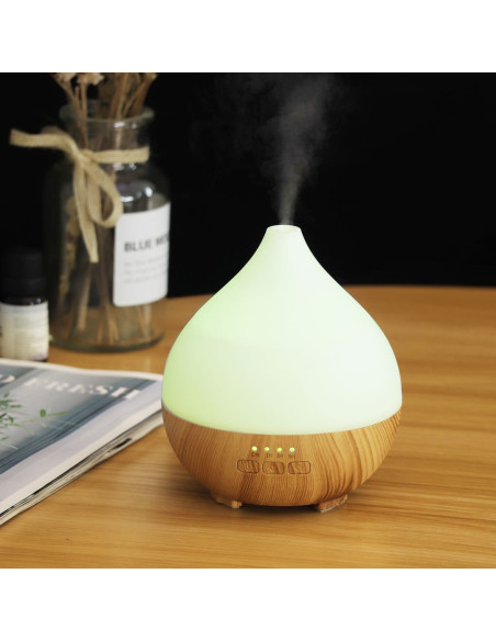 Dråbe Diﬀuser - Træ lys