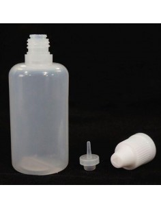 Flaske 50ml PE m. spids